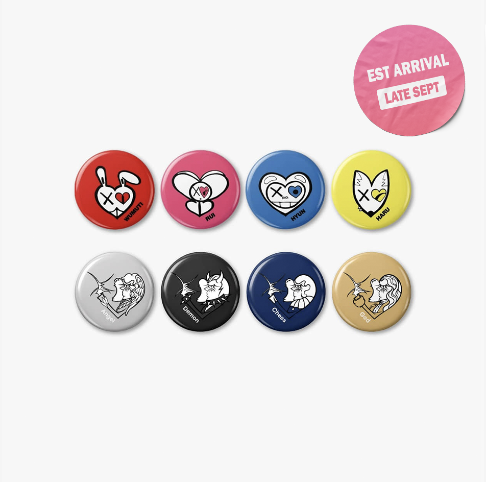 XLOV - 2026 ASIA TOUR 'SERVING-X' Official MD - RANDOM Pin Button