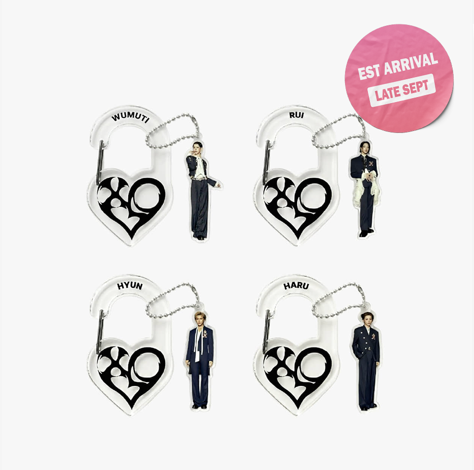 XLOV - 2026 ASIA TOUR 'SERVING-X' Official MD - Acrylic Carabiner