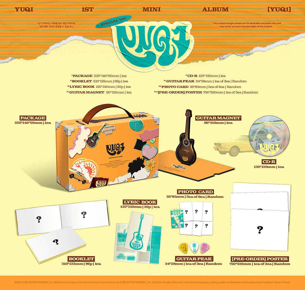 YUQI (G)I-DLE - 1st Mini Album YUQ1 (Special Version)