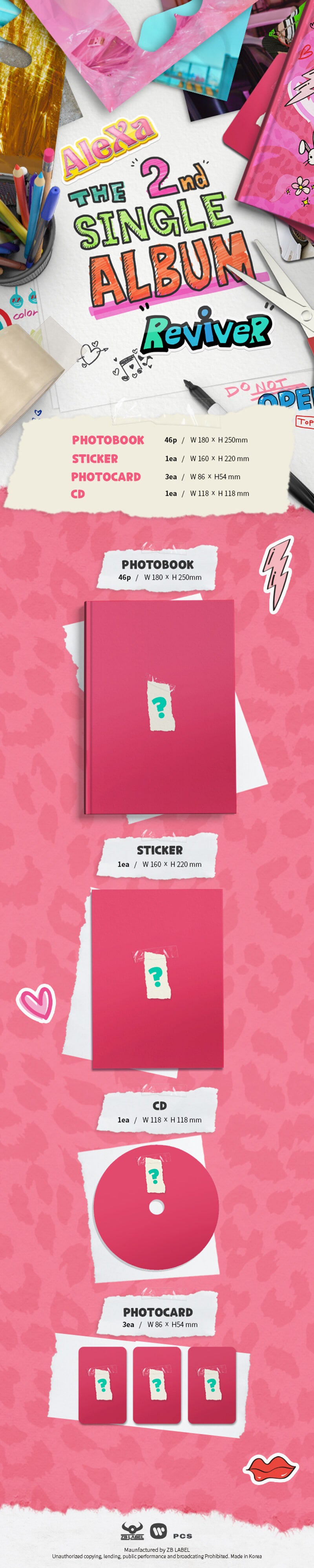 ALEXA - 2nd Single Album 'ReviveR'