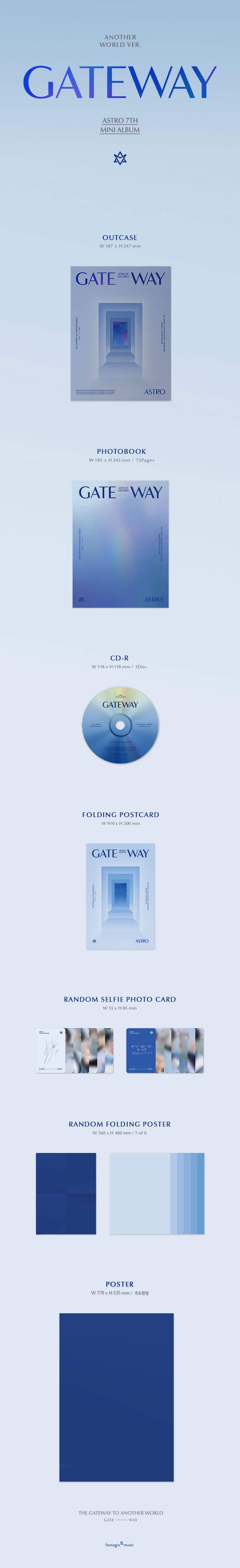 ASTRO - 'Gateaway' 7th Mini Album