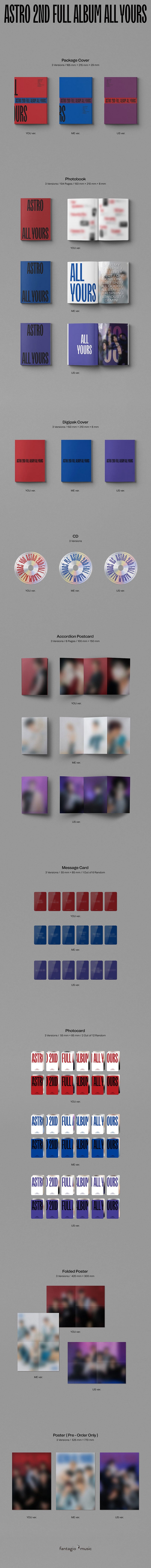 ASTRO - 'All Yours' 2nd Full Album