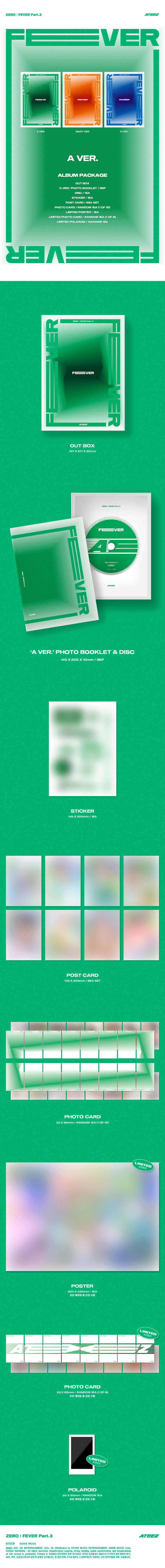 ATEEZ - Zero: Fever Part 3 Album