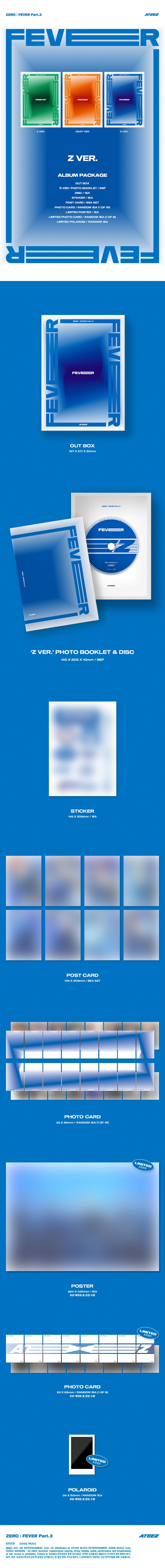 ATEEZ - Zero: Fever Part 3 Album
