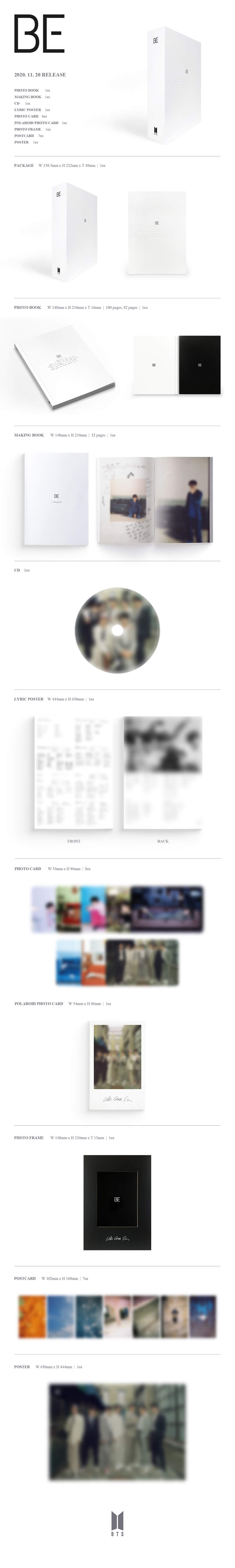 BTS - BE Deluxe Edition