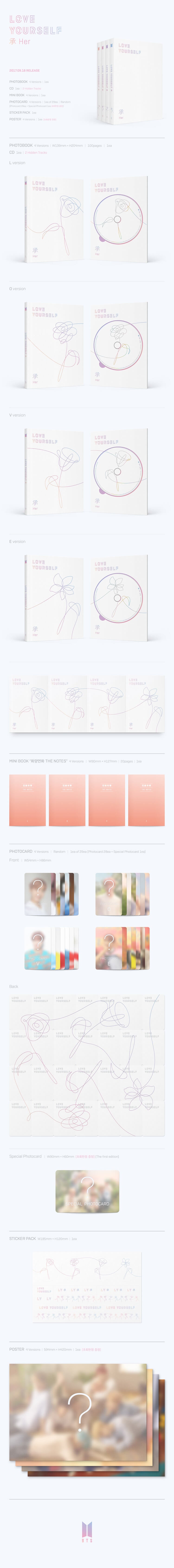 BTS - Love Yourself HER Album