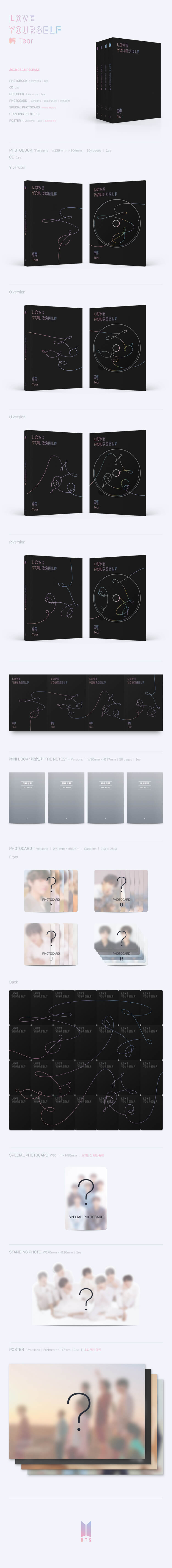 BTS - Love Yourself TEAR Album