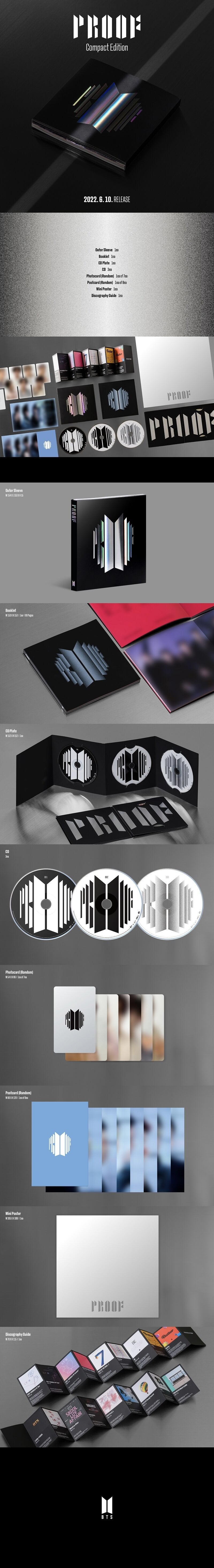 BTS - Proof Album (Compact Edition) (3CD)