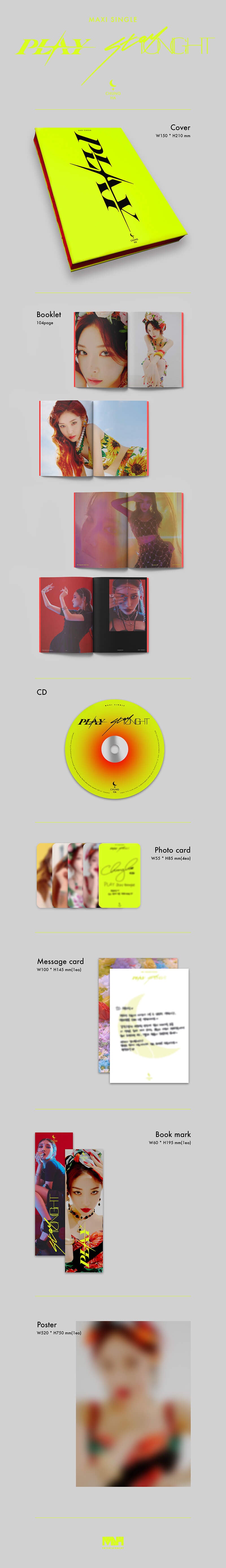 CHUNG HA - Maxi Single 'Play' Album