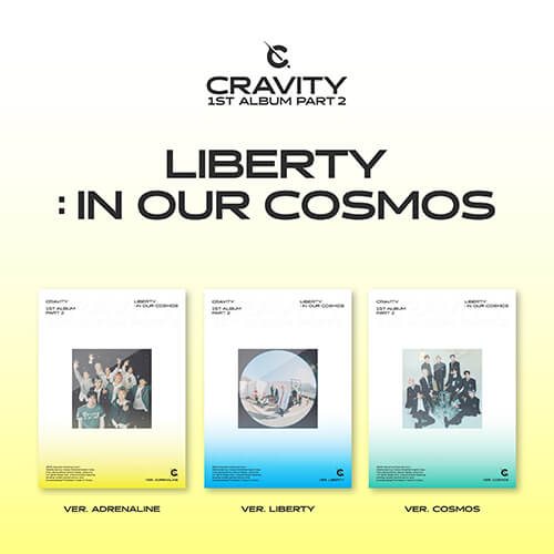 CRAVITY - LIBERTY : IN OUR COSMOS 1st Full Album Part 2