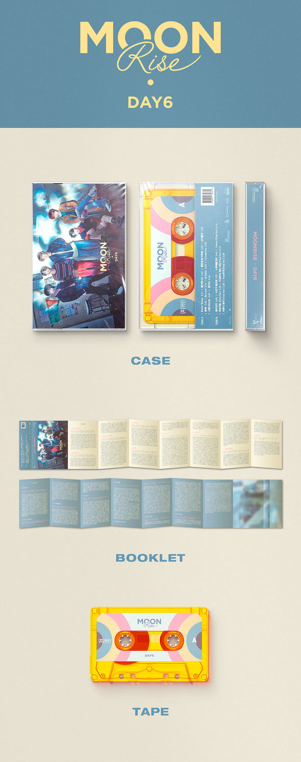 DAY6 - MOONRISE 2nd Full Album (Cassette Tape Ver.)