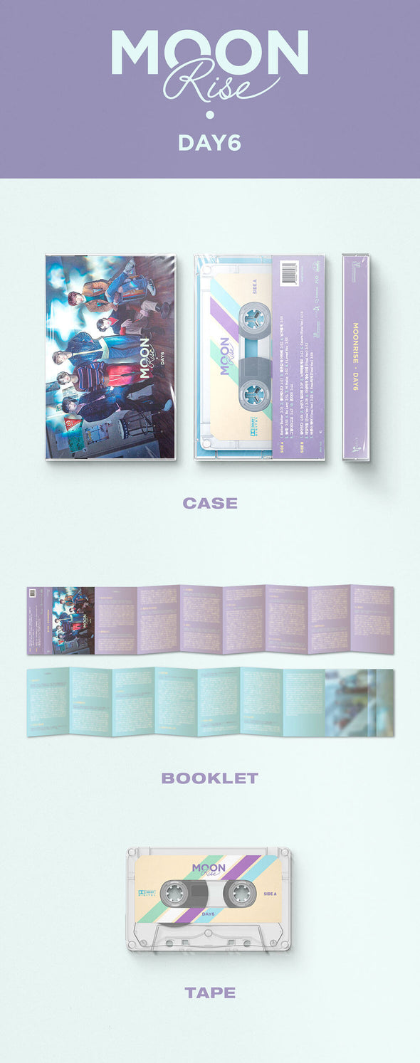 DAY6 - MOONRISE 2nd Full Album (Cassette Tape Ver.)