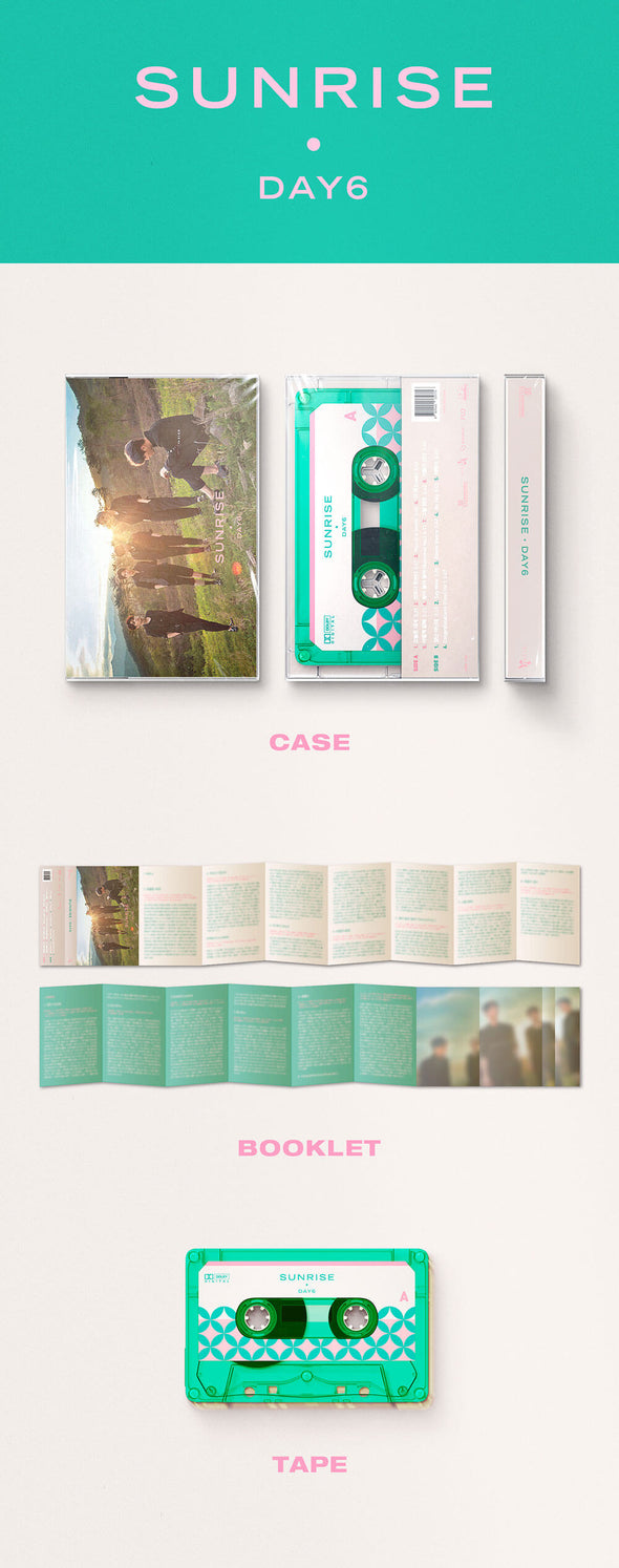 DAY6 - SUNRISE 1st Full Album (Cassette Tape Ver.)