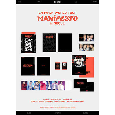 ENHYPEN - World Tour Manifesto In Seoul (Digital Code)