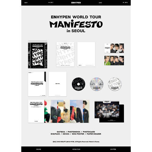 ENHYPEN - World Tour Manifesto In Seoul (DVD)