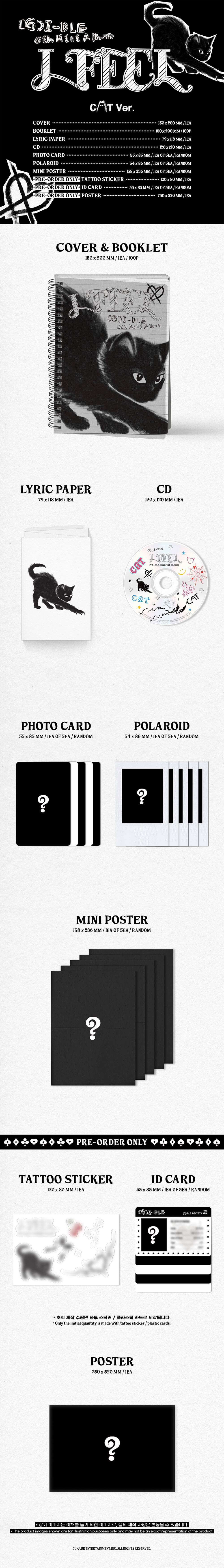 G)I-DLE - 6th Mini Album I FEEL
