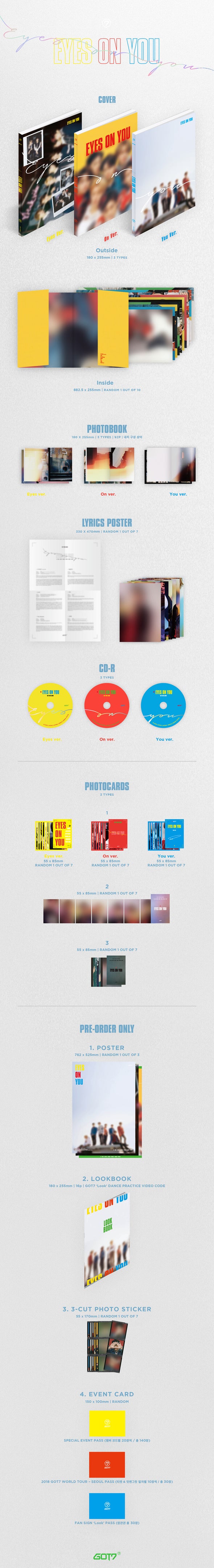 GOT7 - Eyes On You Mini Album