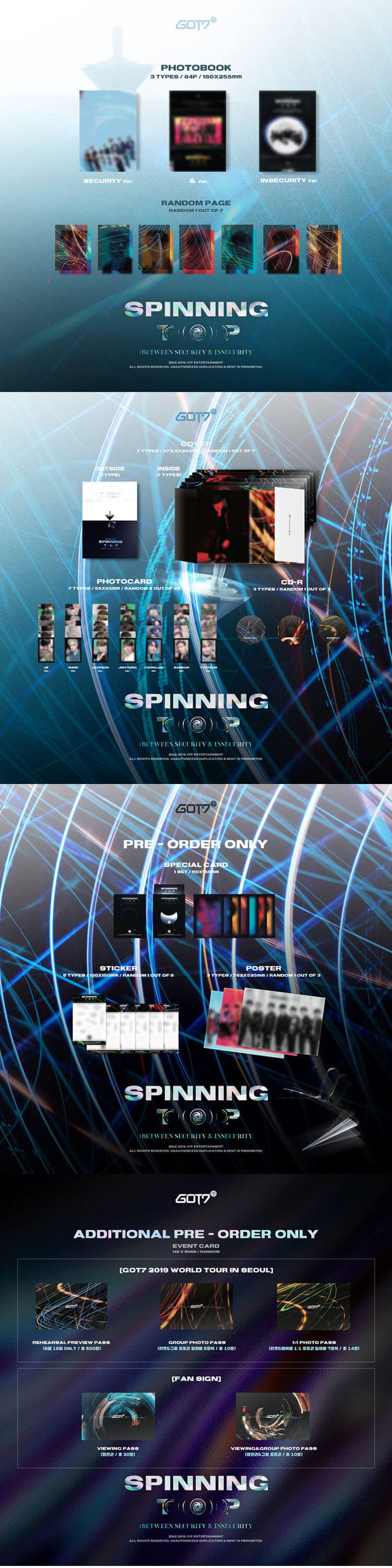 GOT7 - 'Spinning Top' Album