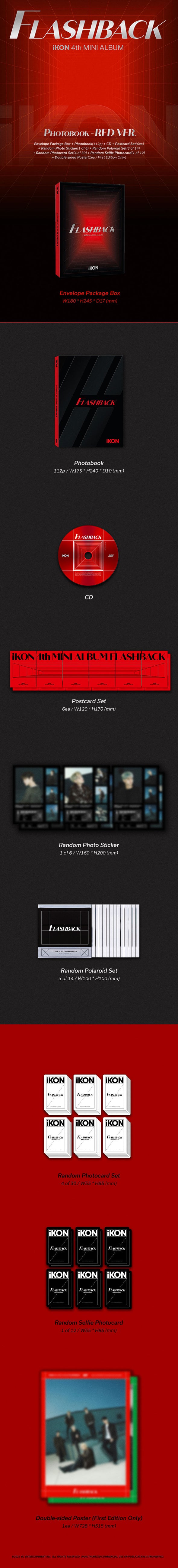 iKON - 4th Mini Album 'Flashback' (Photobook)