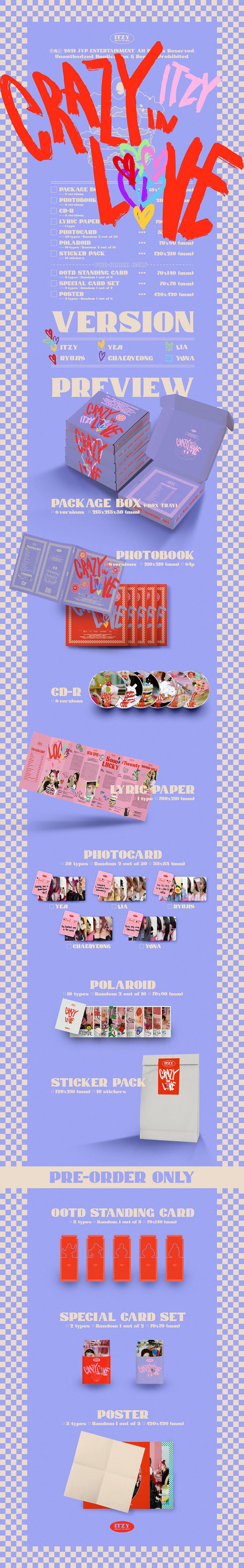 ITZY - Crazy In Love Album