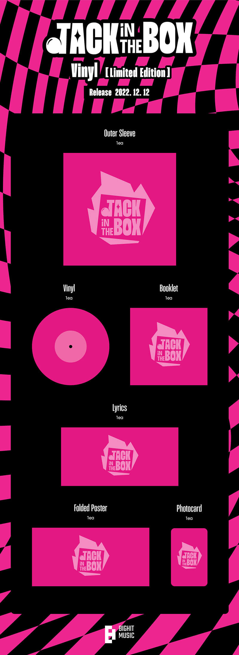 J-HOPE (BTS) - Jack In The Box VINYL Limited