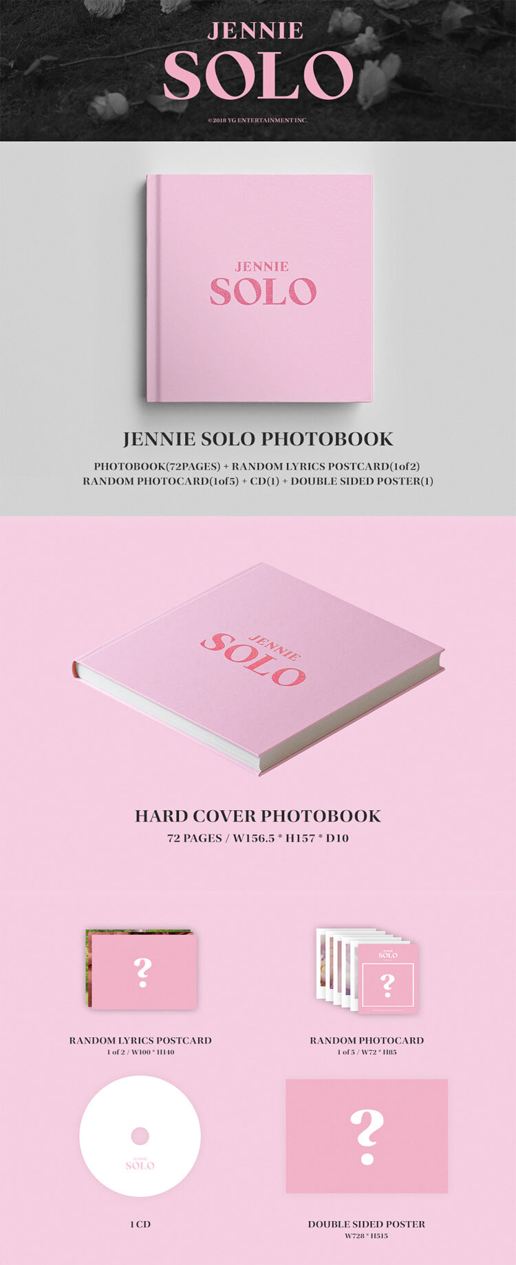 JENNIE (BLACKPINK) - SOLO Photobook
