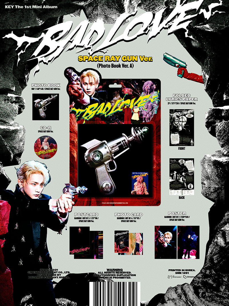 KEY - 'Bad Love' (SPACE RAY GUN Ver.)