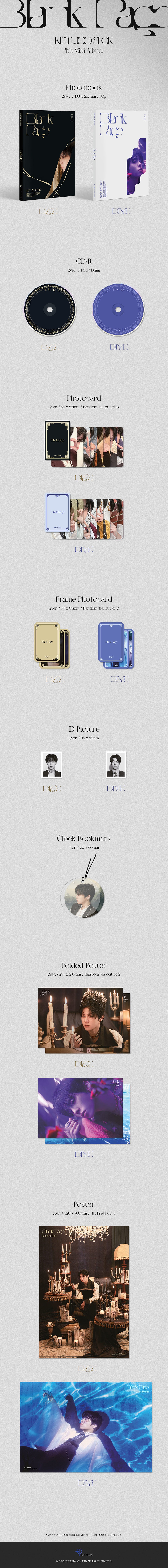 KIM WOO SEOK - 4th Mini Album Blank Page