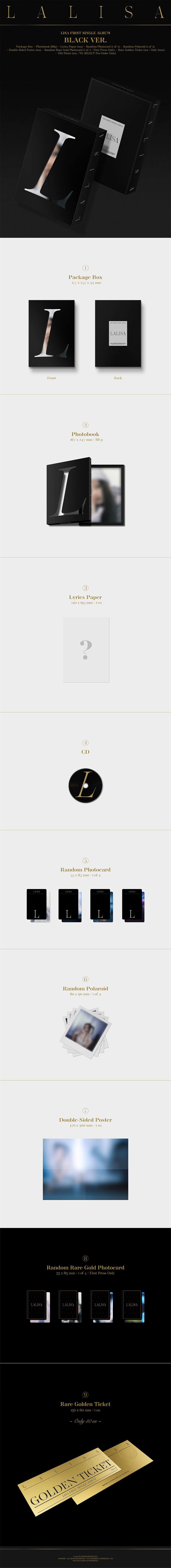 LISA - Lalisa First Single Album