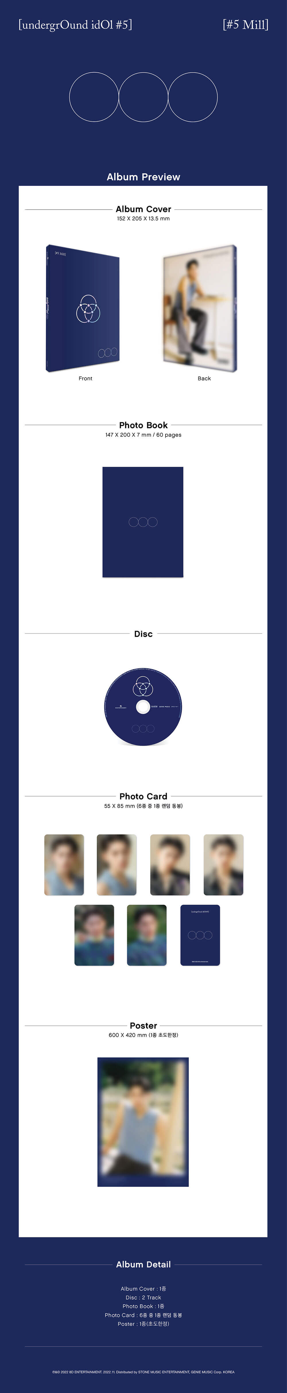 ONLYONEOF Mill - undergrOund idOl #5 Album