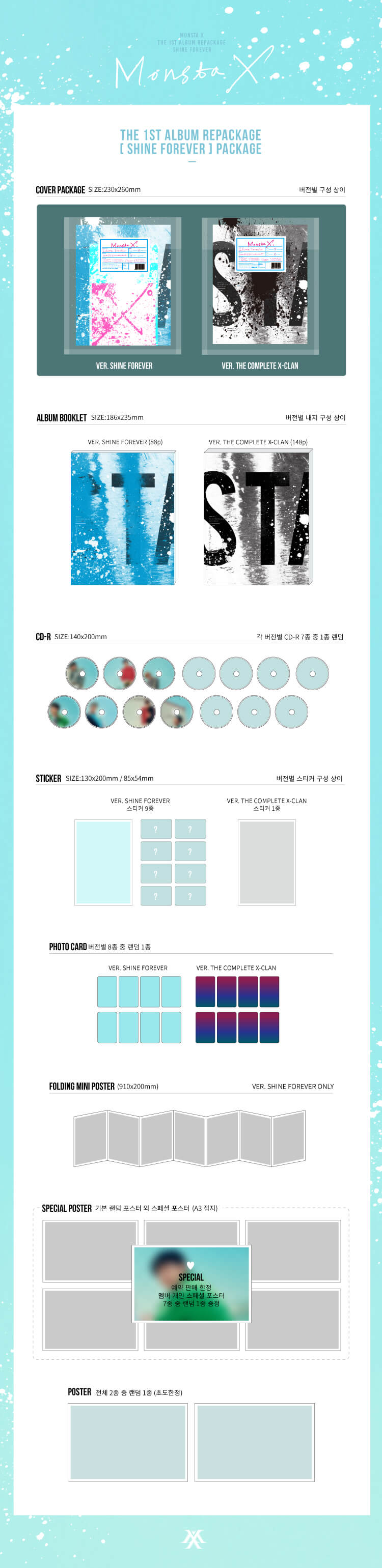 MONSTA X - 1st Full Album Repackaged