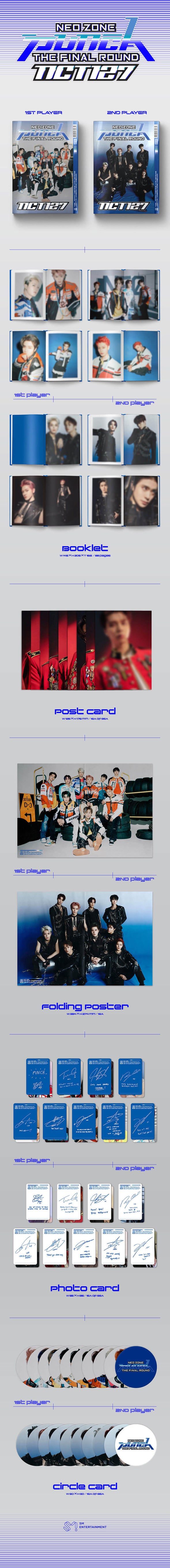 NCT 127 - 2nd Full Album Repackaged 'Neo Zone: The Final Round'