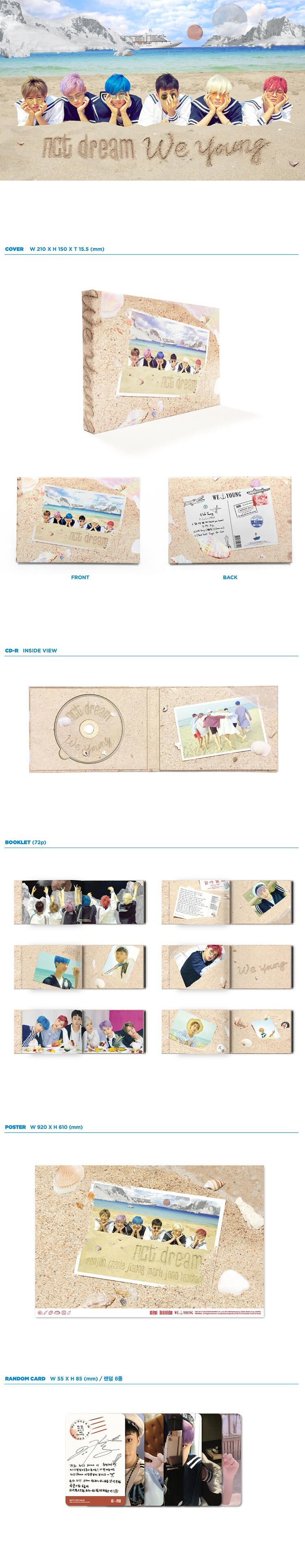 NCT DREAM - 1st Mini Album 'We Young'