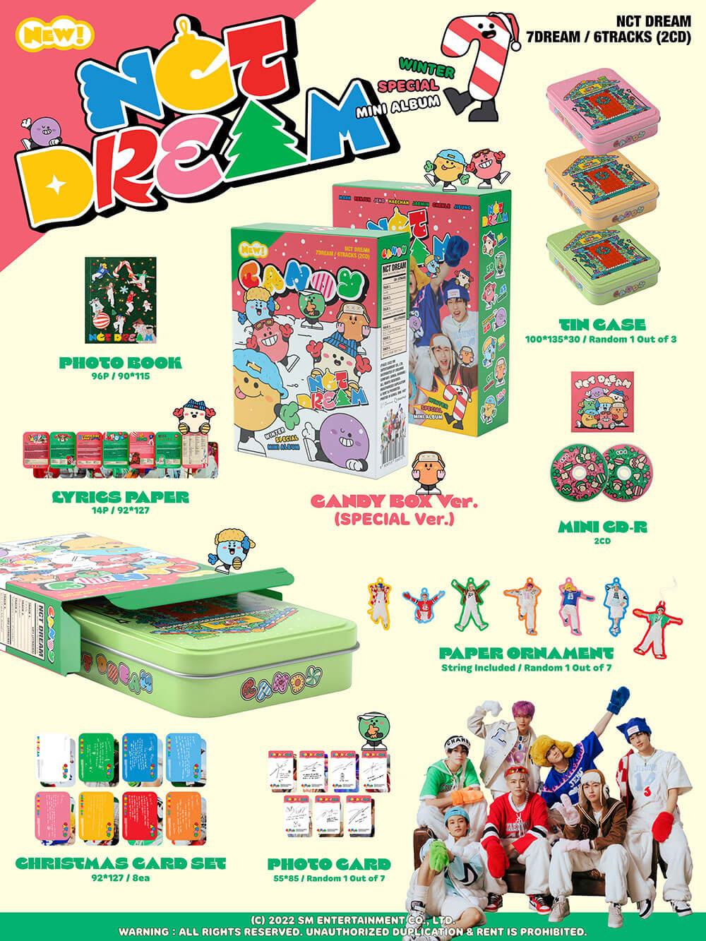 NCT DREAM - Winter Special Mini Album Candy (Special Version)