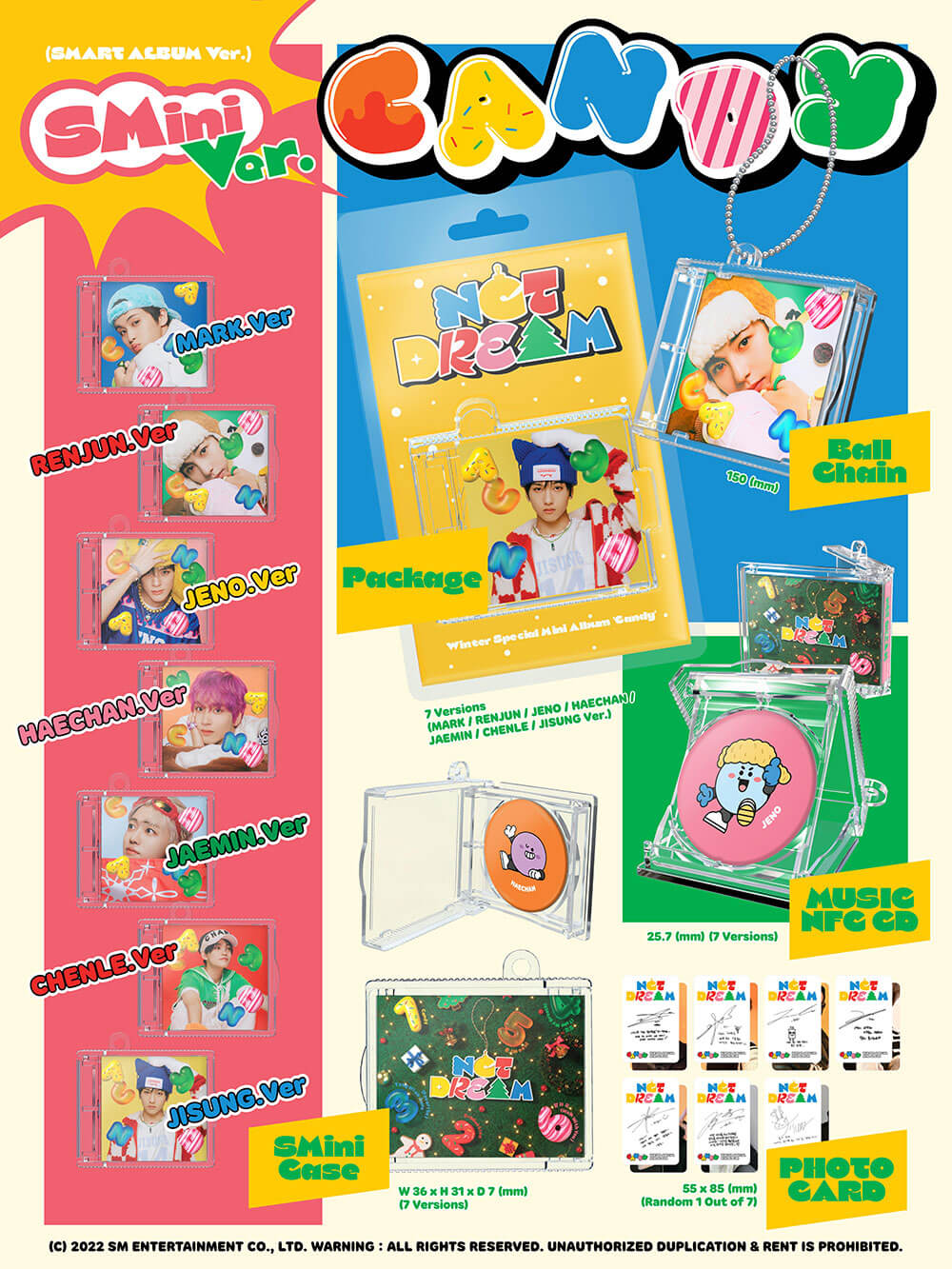 NCT DREAM - Candy SMini Version