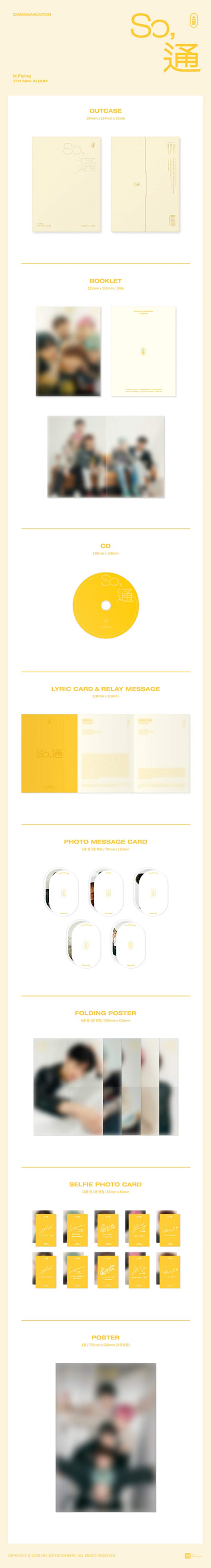 N.FLYING - 'So, 通 Communication' 7th Mini Album