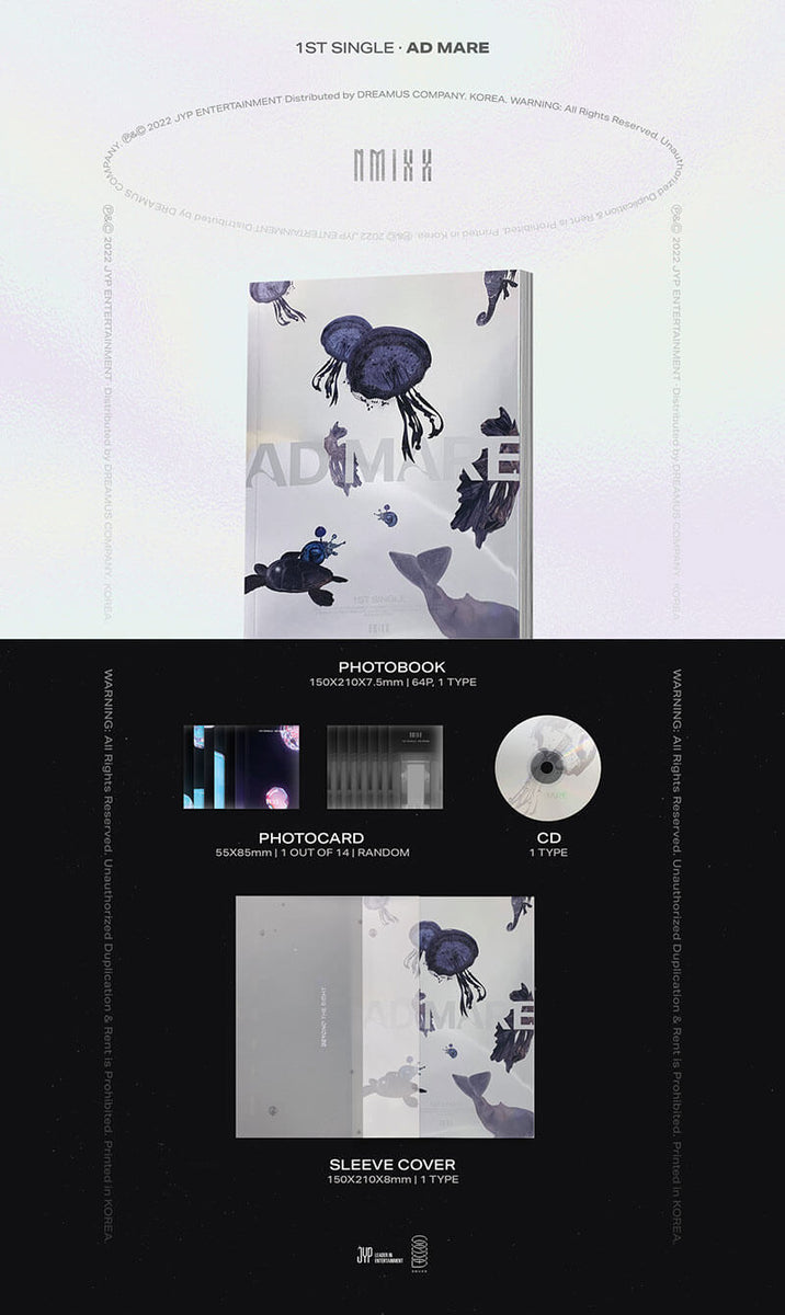 NMIXX - AD MARE 1st Single Album (Light Version) – I HEART KPOP Australia