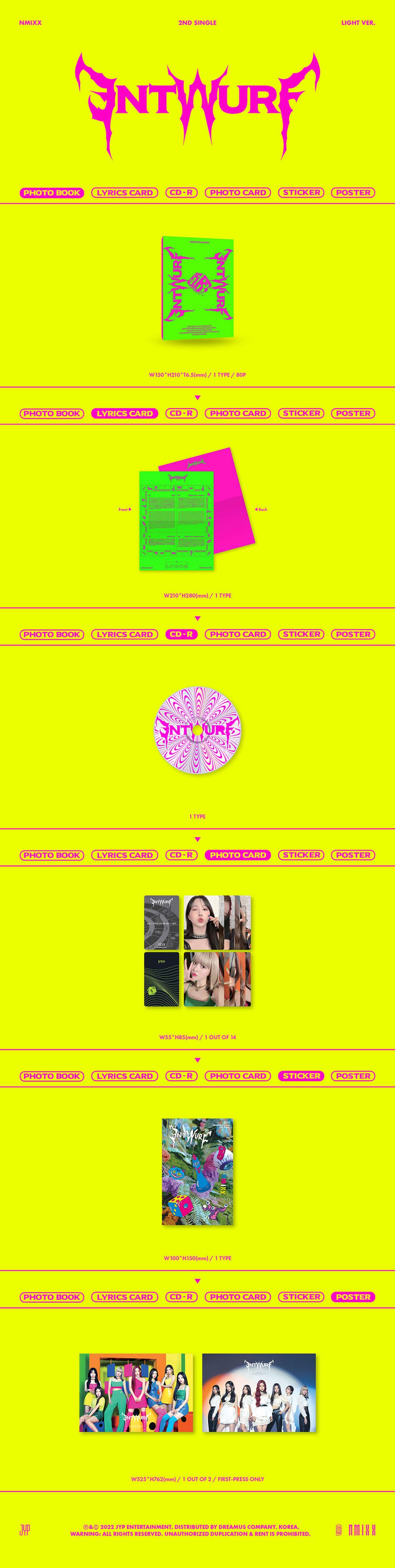 nmixx ベイ　entwurf NMIXX - 2nd Single Album 'ENTWURF'