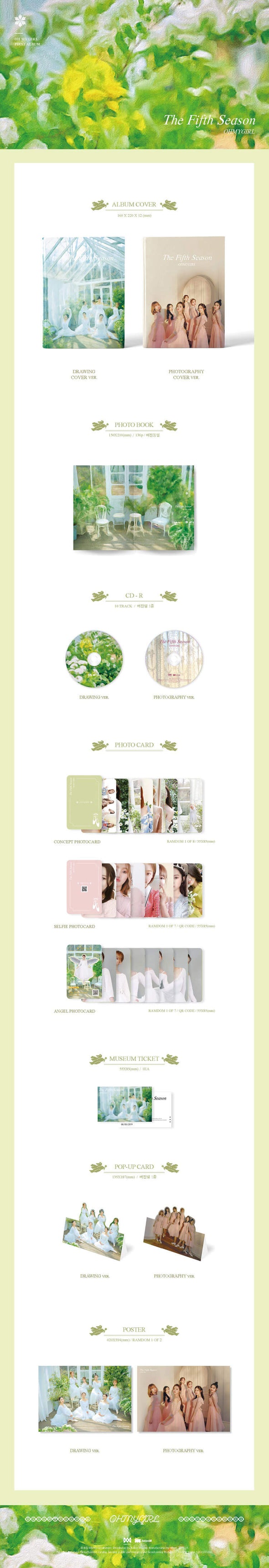 OH MY GIRL - The Fifth Season Album