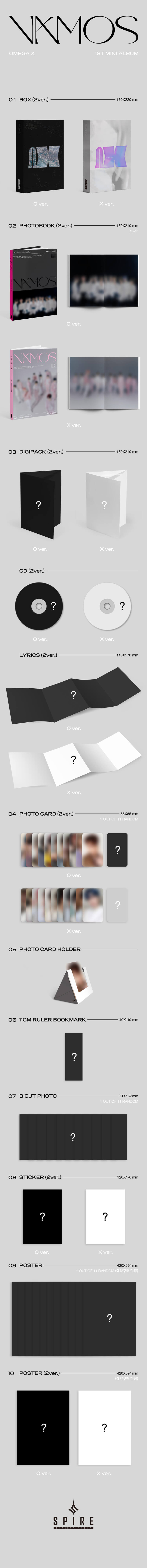 OMEGA X - 1st Mini Album 'Vamos'