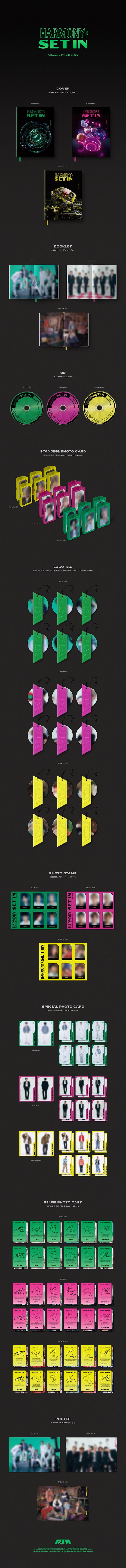 P1HARMONY - 5th Mini Album 'HARMONY: SET IN