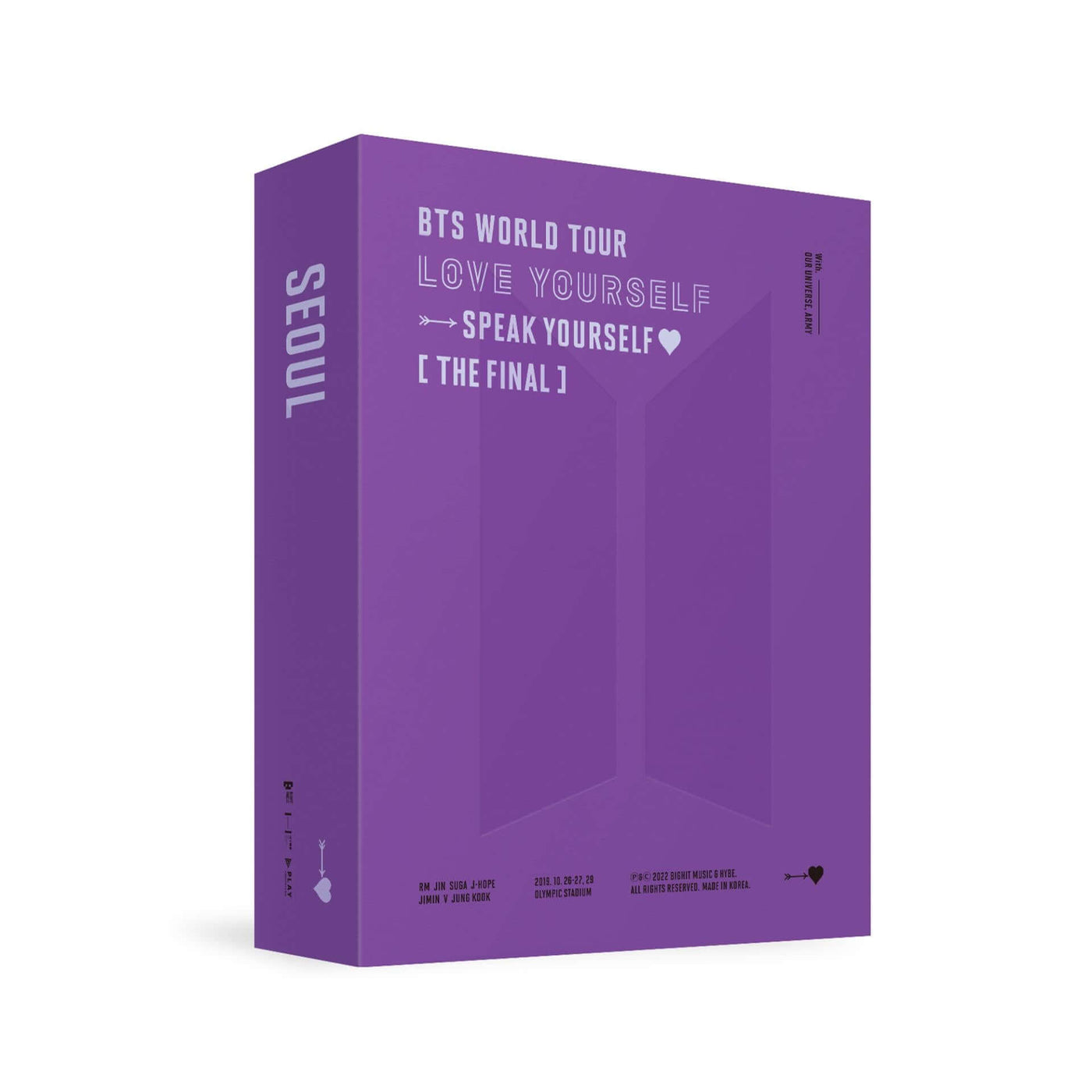BTS - World Tour Love Yourself Speak Yourself THE FINAL – I HEART 