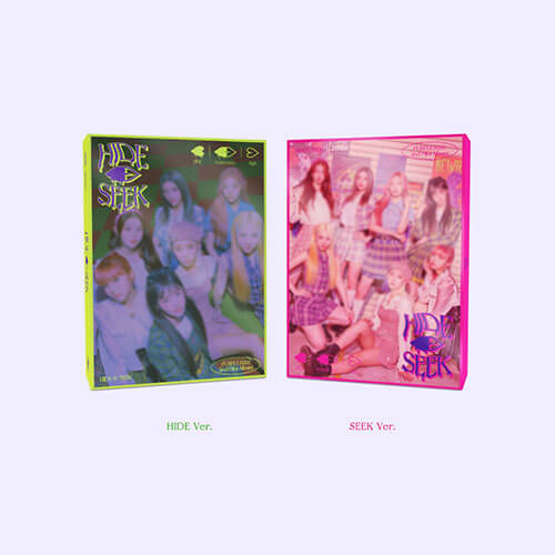 PURPLE KISS - 2nd Mini Album 'Hide & Seek' (Random Version)