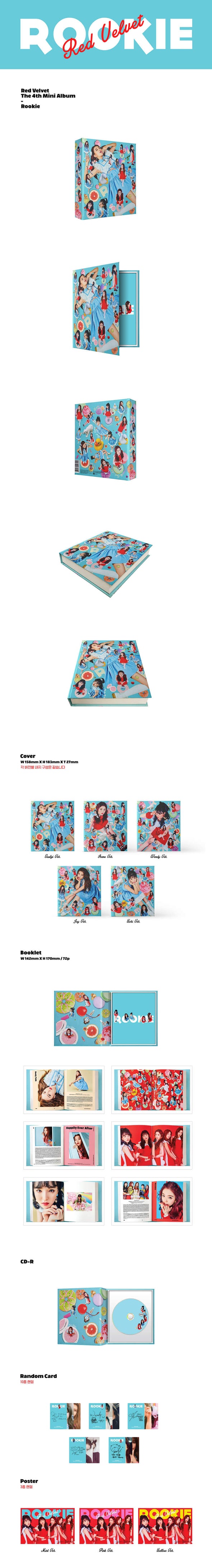 RED VELVET - 4th Mini Album 'Rookie'