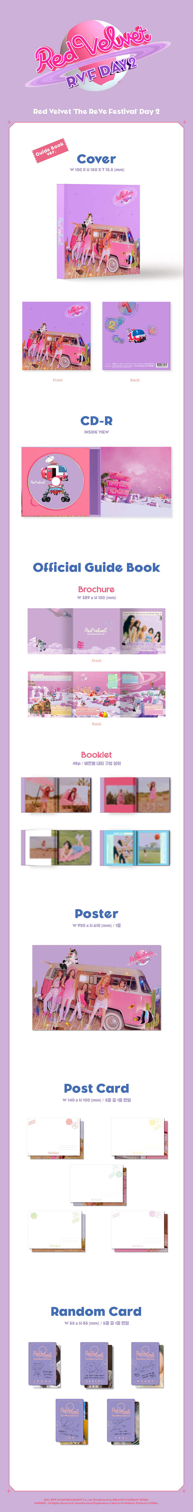 RED VELVET - 'The ReVe Festival’ Day 2 (Guide Book Ver.)