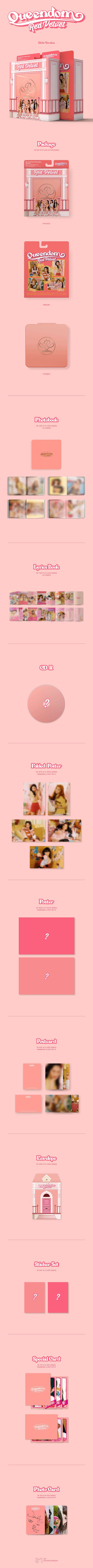 RED VELVET - Queendom Album (Girls Version)