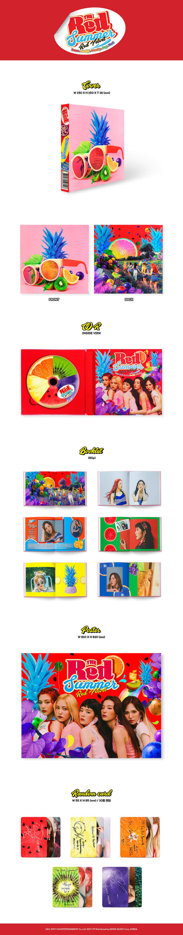 RED VELVET - 'The Red Summer' Summer Mini Album