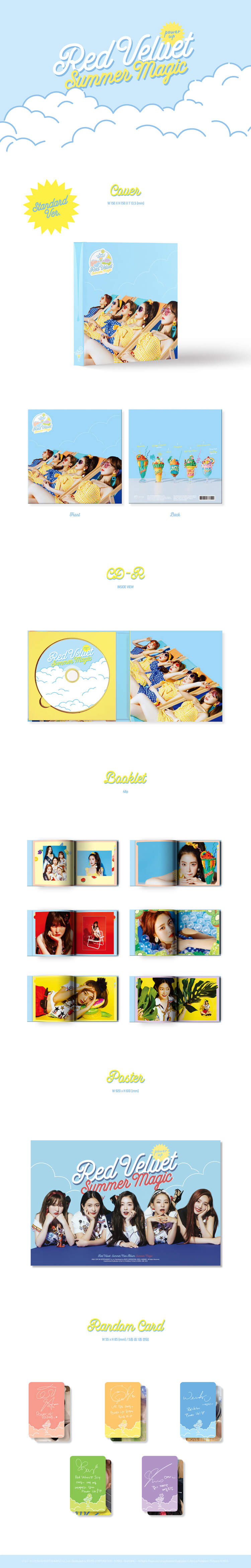 RED VELVET - Summer Mini Album 'Summer Magic'