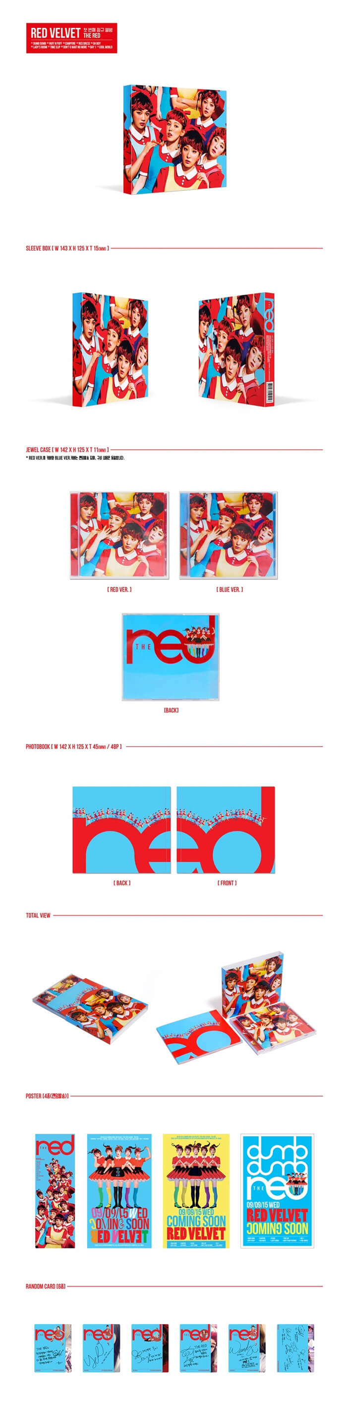 RED VELVET - 'The Red' Album