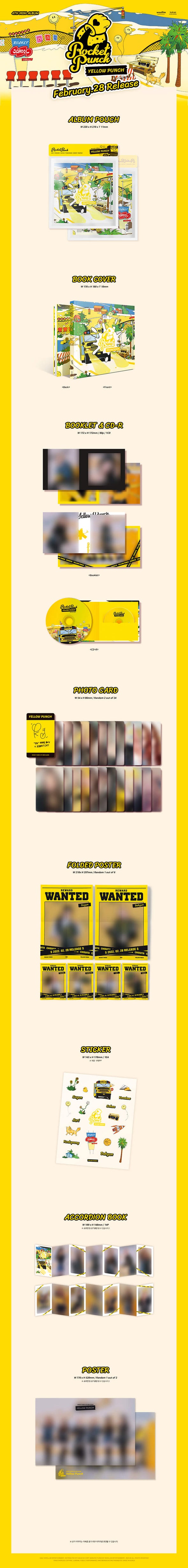 ROCKET PUNCH - 'Yellow Punch' 4th Mini Album